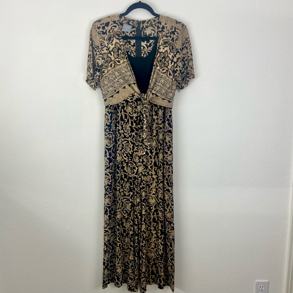 💔SOLD💔Rabbit Rabbit Rabbit Vintage Bohemian Palazzo Jumpsuit